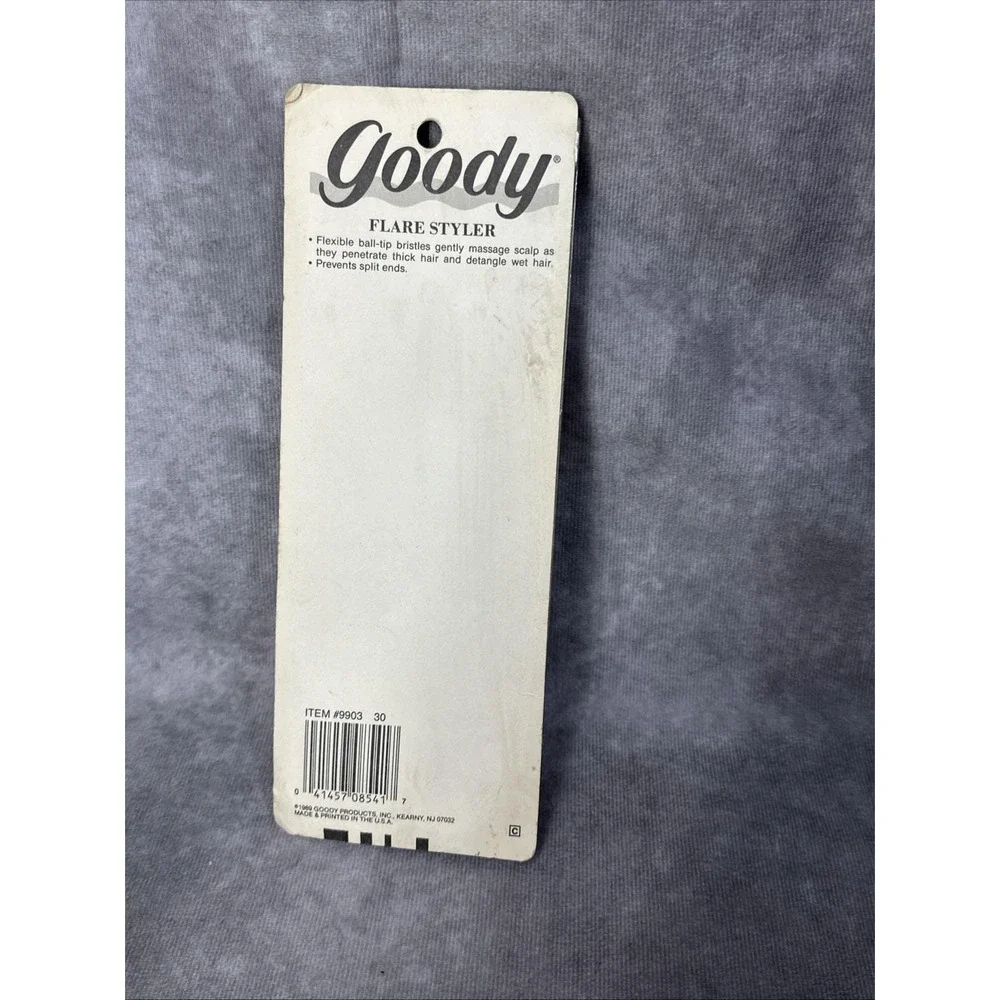 Goody Flare Brush Red Vintage 1989 New In Package
